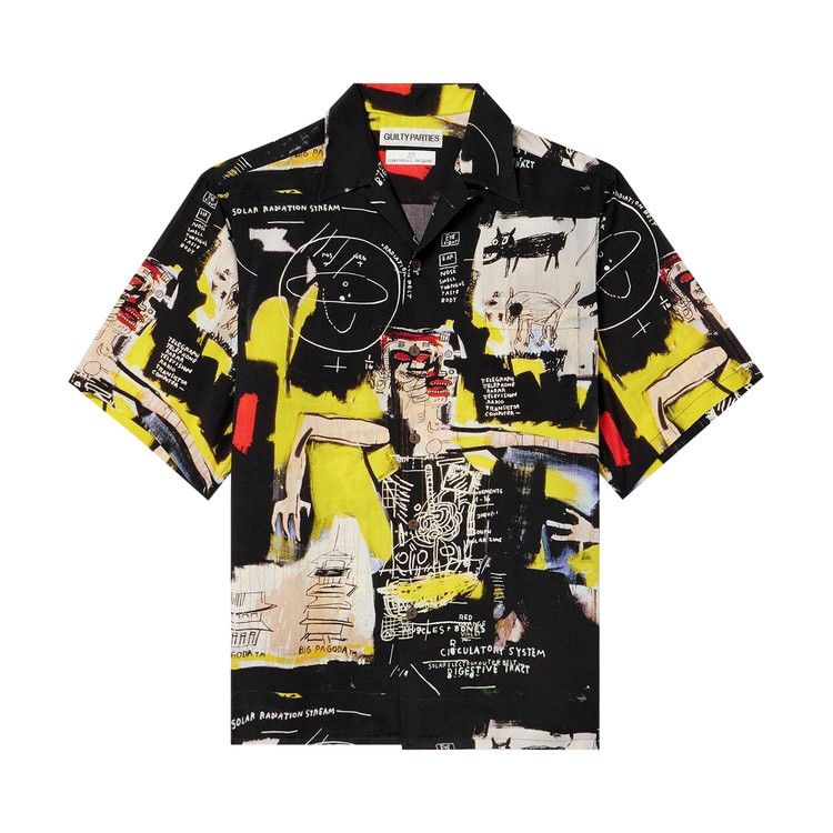 Buy Wacko Maria x Jean-Michel Basquiat Short-Sleeve Hawaiian Shirt (Type-1)  'Multicolor' - BASQUIAT WM HI22 MULT | GOAT