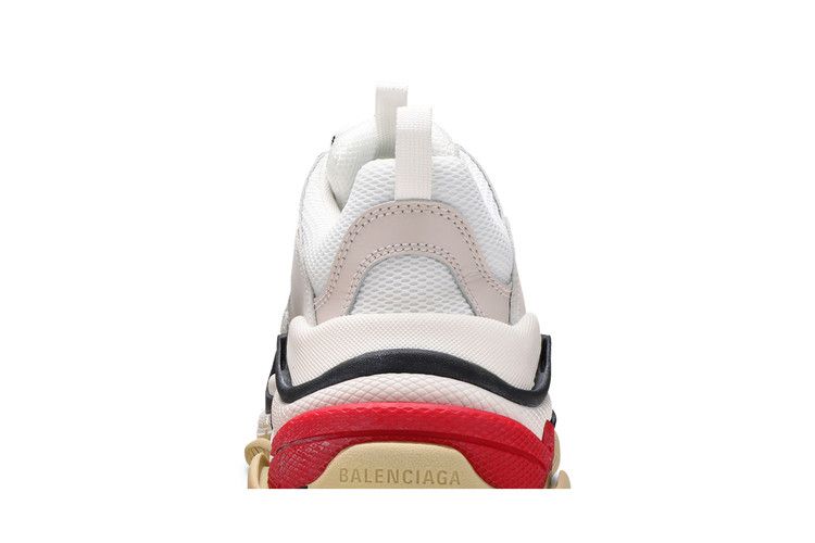 Balenciaga Wmns Triple S Sneaker 'White Black Red' 2019