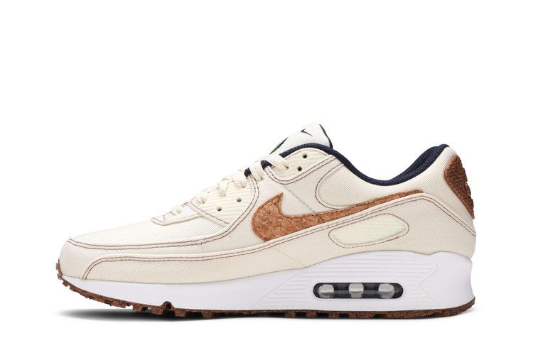 nike air max 90 coconut milk cork wheat obsidian