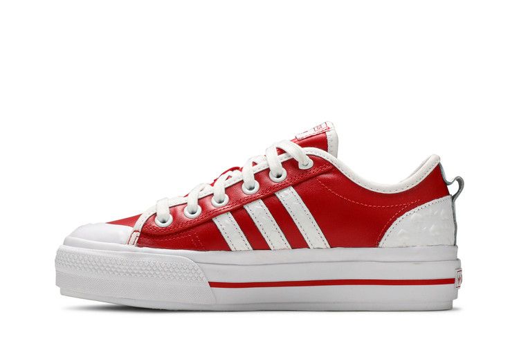 Buy Adidas Wmns Nizza RF Platform 'Heart Embossed - Scarlet