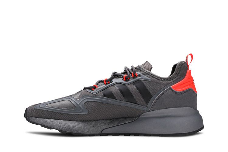 にこ Buy Adidas ZX 2K Boost 'Grey Solar Red' - H06576 | GOAT