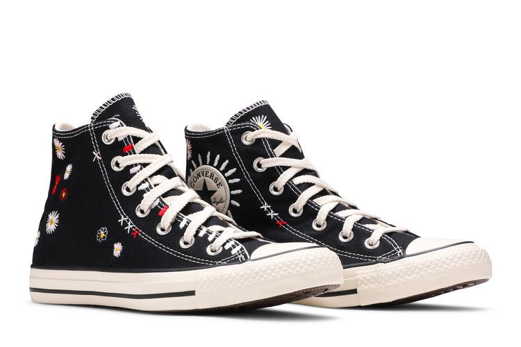 uhawokawページです Buy Wmns Chuck Taylor All Star High 'Daisy Embroidery