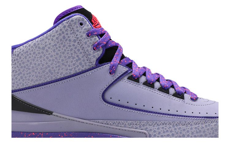 Size 8.0 Air Jordan 2 Retro Iron Purple