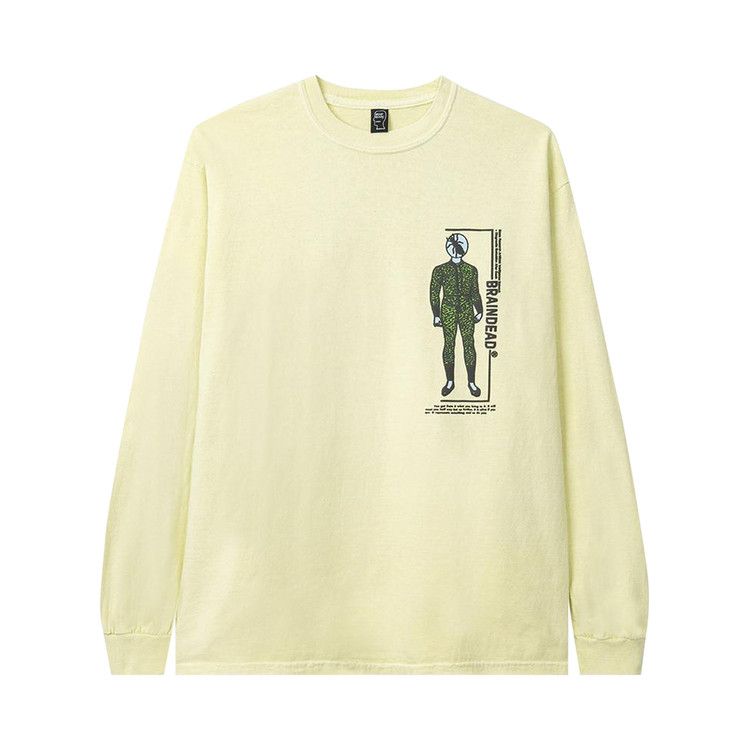 Buy Brain Dead Evaluate Long-Sleeve Tee 'Lemon