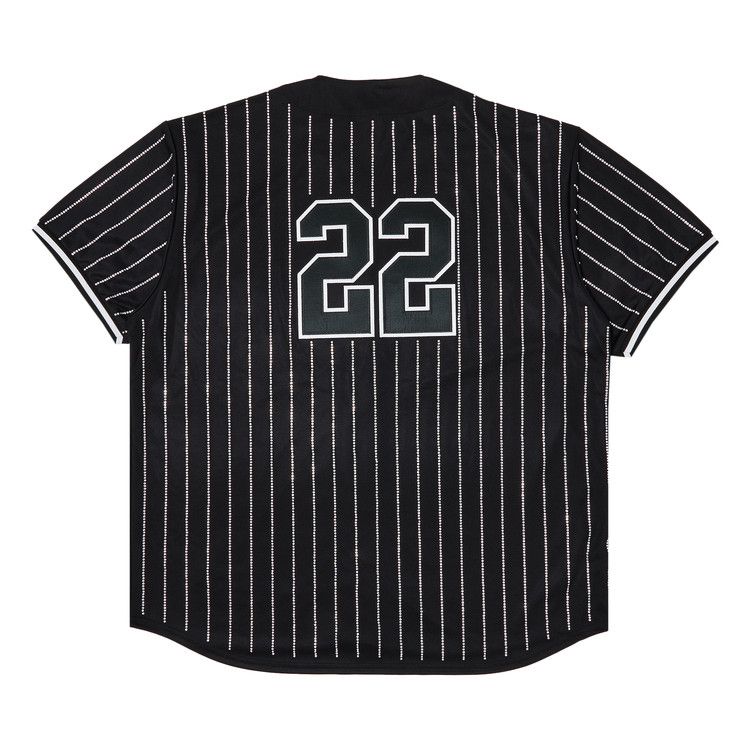 Supreme Tiger Pinstripe baseball jersey brand new hotsell size Medium