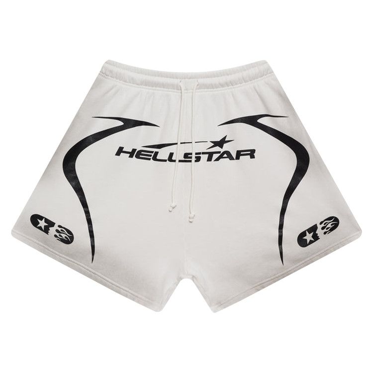 Hellstar Warm Up Shorts White