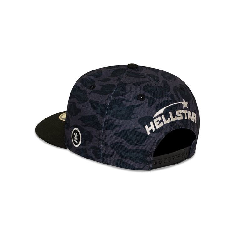 Buy Hellstar Cheetah Print Snapback Hat 'Black' - HS01HAT004 CBLA