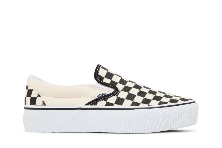 Classic Slip-On Platform 'Checker - Black White' — foto 2