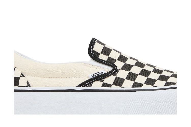 Classic Slip-On Platform 'Checker - Black White' — foto 3