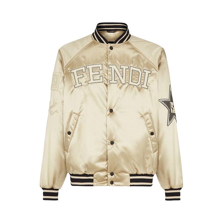 Buy Fendi Bomber Jacket 'Champagne' - FAA814 A53P F0ZZ2 | GOAT