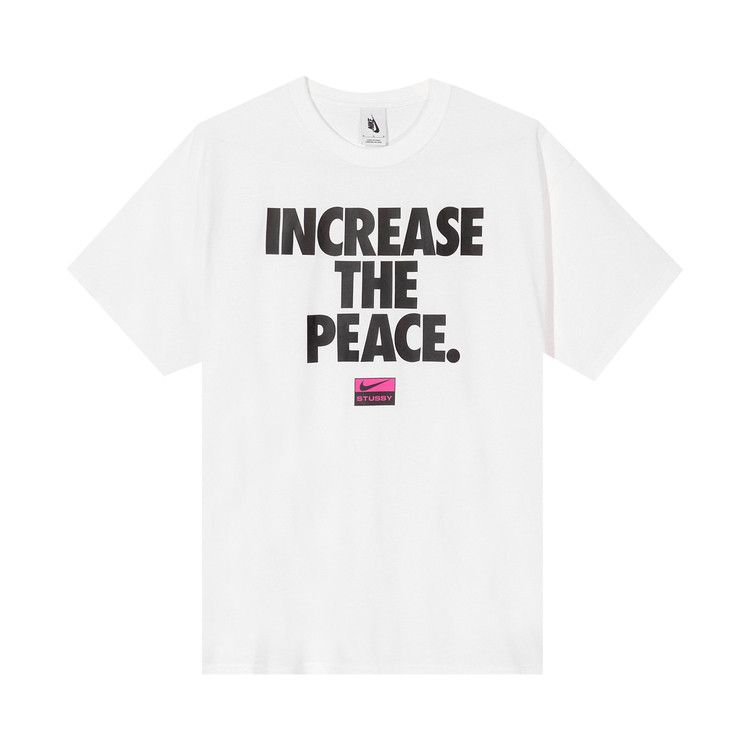 Buy Nike x Stussy Increase The Peace T-Shirt 'White