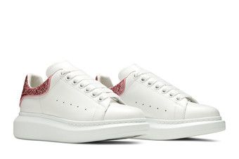 Buy Alexander McQueen Wmns Oversized Sneaker 'White Pink