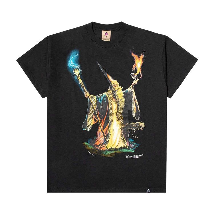 Nike Nrg Acg Shorts-Sleeve Wizard T-Shirt Black/White