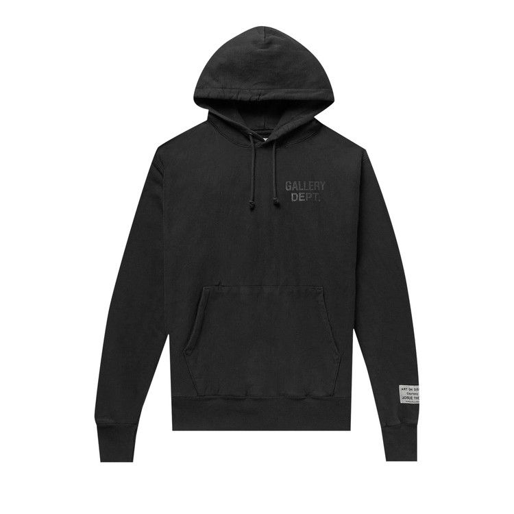 Buy Gallery Dept. Logo Hoodie 'Black' - GD EN 2000 BLAC | GOAT