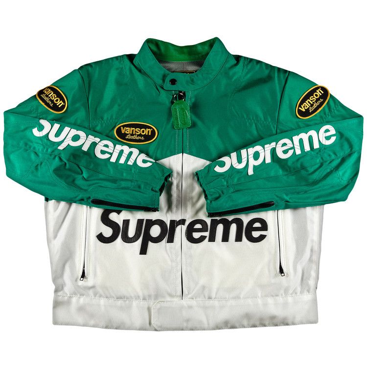 Buy Supreme x Vanson Leathers Cordura Jacket 'Green