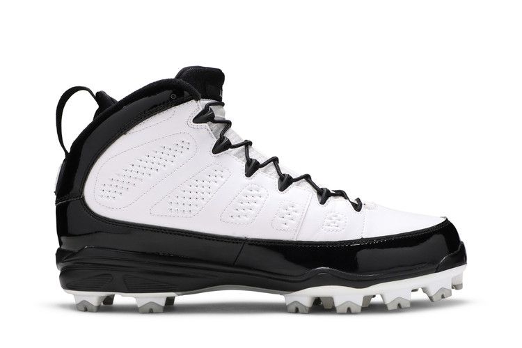 Jordan 9 Retro MCS Cleat RE2PECT White Black