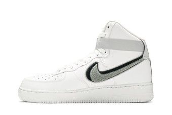 NIKE AIR FORCE 1 HIGH 07 SP25センチ NIKE ナイキ AIR FORCE 1 HIGH '07 25TH 2007 27.5cm WHITE GREY