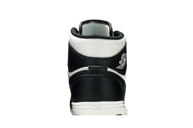 Air Jordan 1 Mid Td Cleat Black White