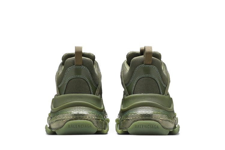 Balenciaga Triple S Sneaker Clear Sole - Green