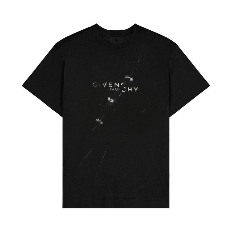 Buy Givenchy Trompe-L'Œil Effect Oversized T-Shirt 'Black
