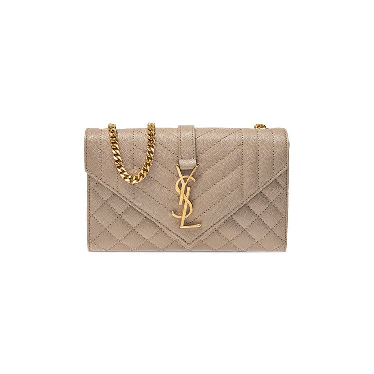 Buy Saint Laurent Small Envelope Chain Bag 'Dark Beige
