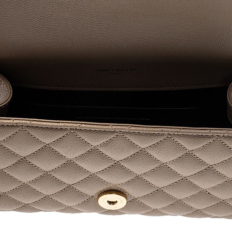 SAINT LAURENT バッグ ENVELOPE SMALL 600195 BOW91 ENVELOPE SMALL IN QUILTED GRAIN DE POUDRE EMBOSSED LEATHER