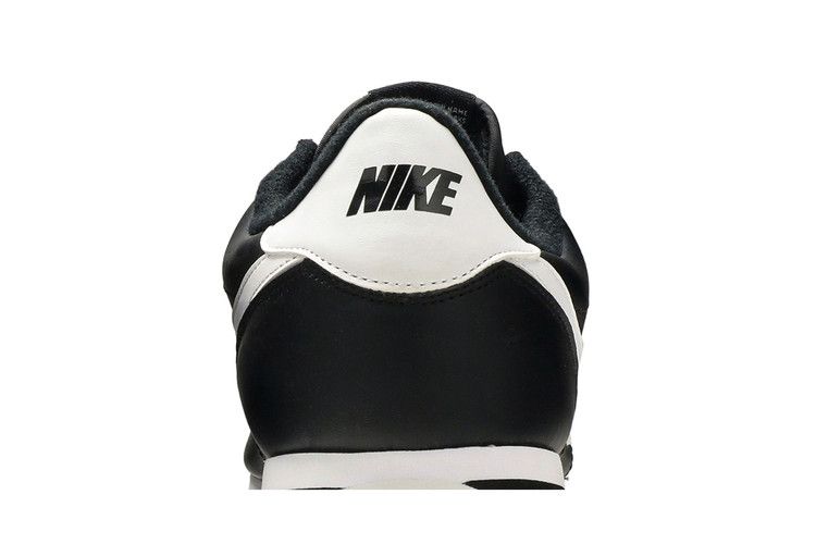 nike cortez women black and white