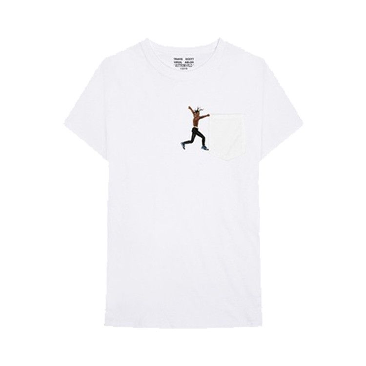 Cactus Jack By Travis Scott X Virgil Abloh By A Thread T-Shirt (Air Jordan 4 Version) 'white'