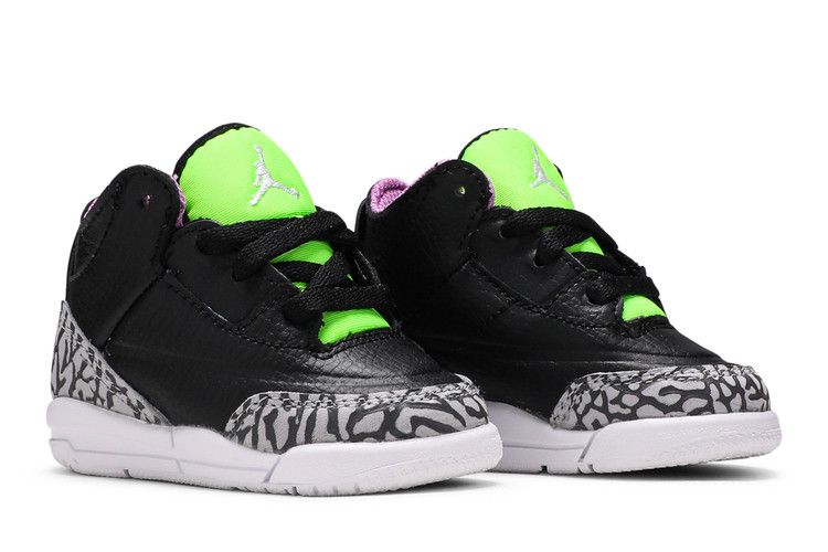 Air Jordan 3 RETRO Td Electric Green
