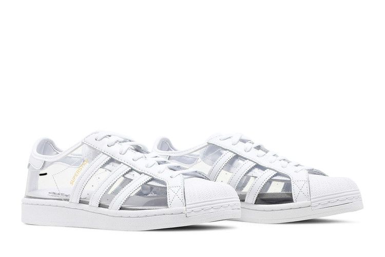 adidas gazelle silver green womens Adidas Originals Superstar Jelly Women's Clear Trainers – Trade Sports main image 1