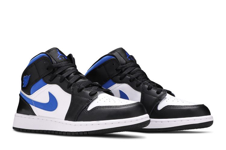 Jordan 1 Mid Black Royal Gs