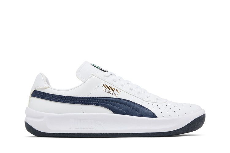 Puma gv special white navy best sale