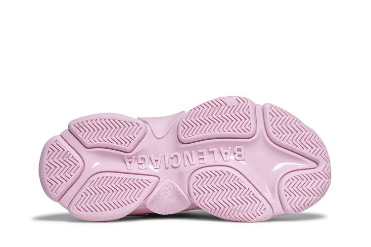 Balenciaga Wmns Triple S Sneaker 'Allover Logo - Pink'