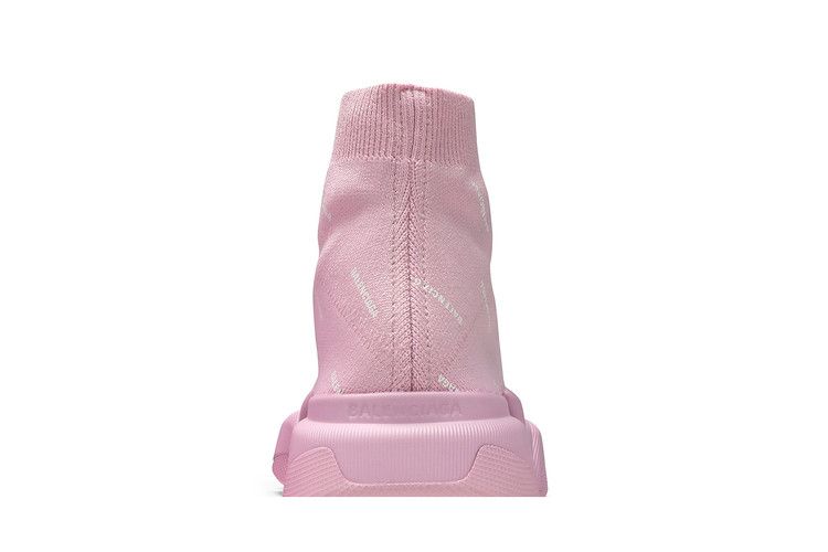 Balenciaga Wmns Speed 2.0 Sneaker 'Allover Logo - Soft Pink'