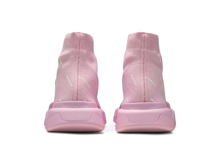 Balenciaga Wmns Speed 2.0 Sneaker 'Allover Logo - Soft Pink'