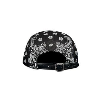 Buy Supreme Bandana Camp Cap 'Black' - SS21H41 BLACK | GOAT