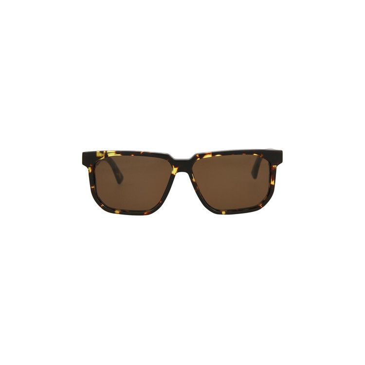 Buy Bottega Veneta Square Sunglasses 'Havana/Brown