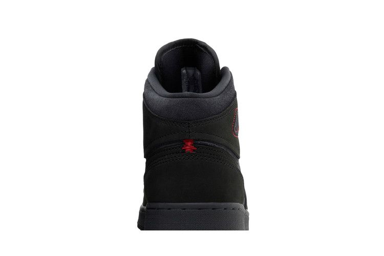 Air Jordan 1 Mid SE Craft Gs Dark Smoke Red