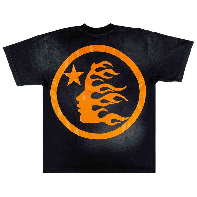 Buy Hellstar Classic Tee 'Black/Orange' - 9357 1SS240103CT