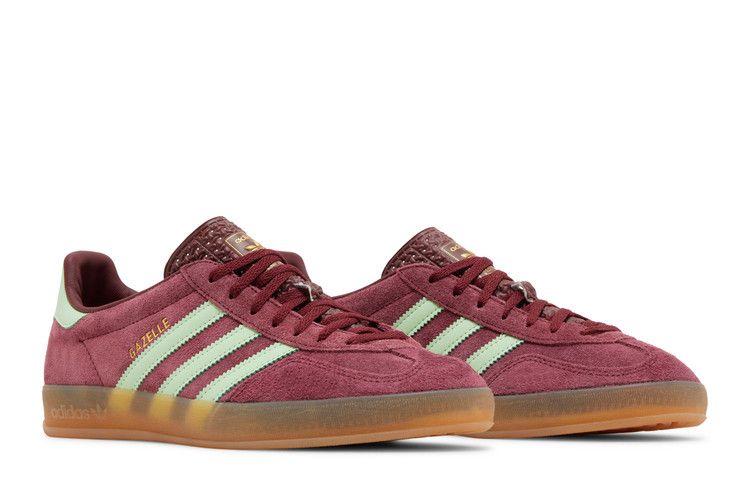 Adidas Gazelle Indoor Shadow Red Semi Green Spark