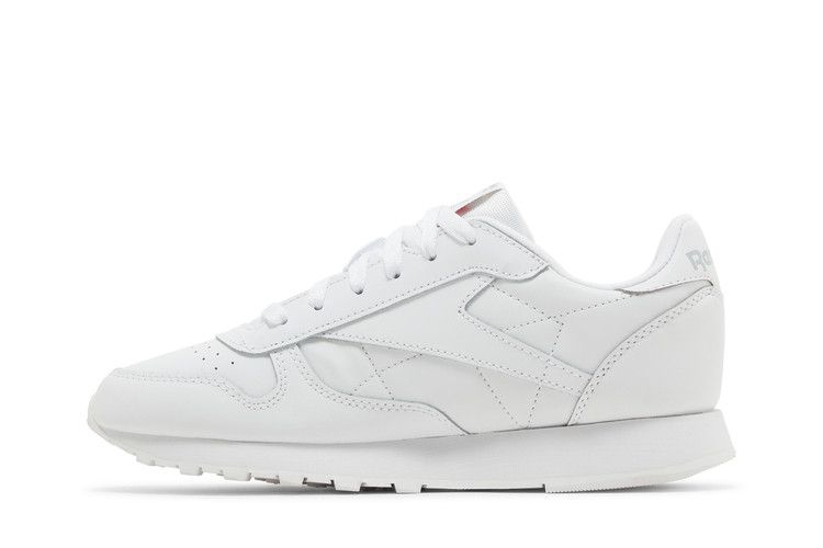 Buy Reebok Classic Leather Big Kid 'Triple White' - GZ6097 | GOAT