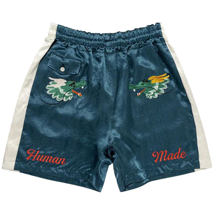 Buy Human Made Yokosuka Shorts 'Green' - HM27PT017 GREE | GOAT