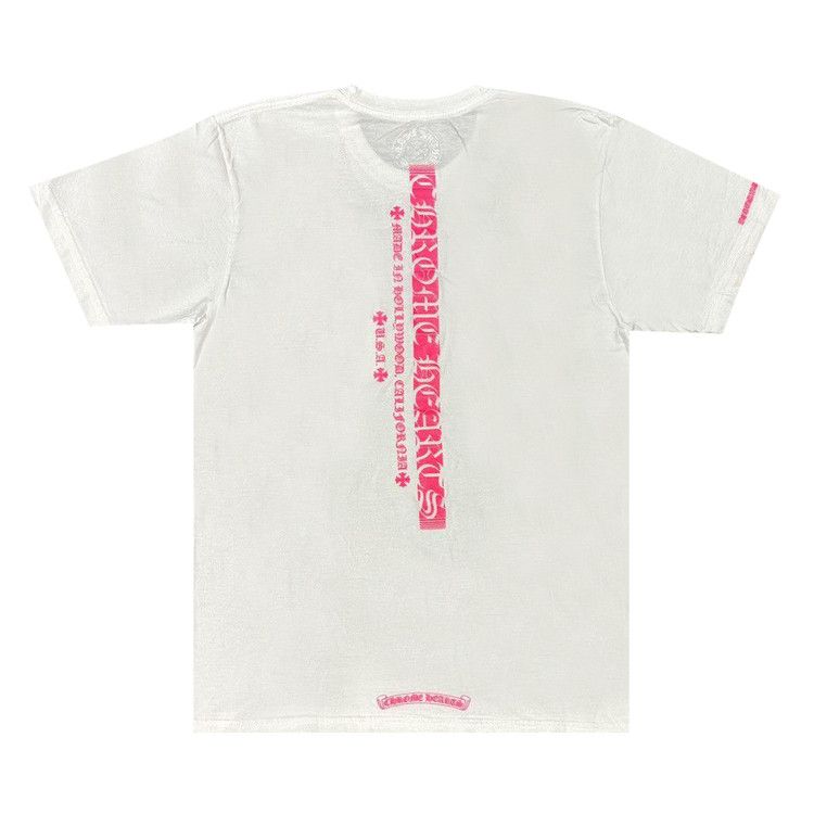 Chrome Hearts Pocket T-Shirt White/Pink