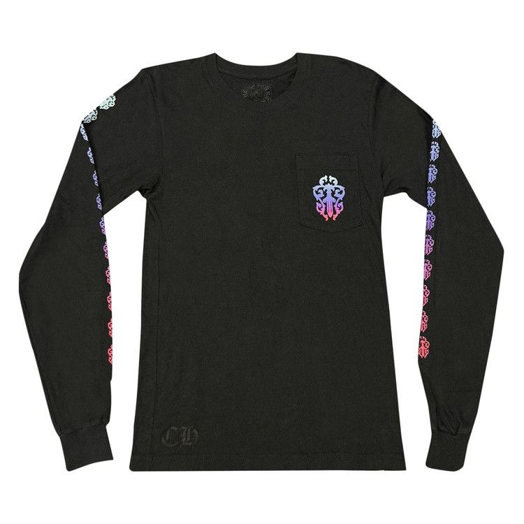 Chrome Hearts Gradient Dagger Pocket Long-Sleeve Black