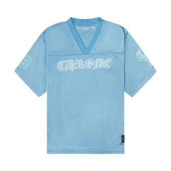 Buy Chrome Hearts Mesh Stadium Jersey 'Light Blue' - 1383