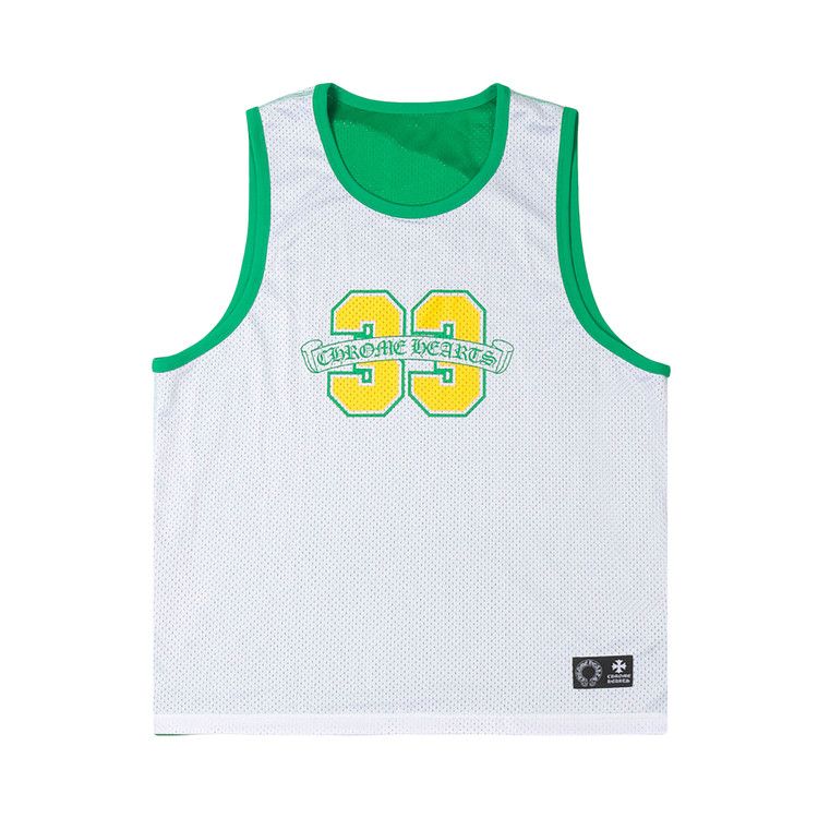 Chrome Hearts Mesh Jersey 半パンツ\"Green\" Chrome Hearts Sports Mesh Warm Up Jersey Green/Yellow Men's - US
