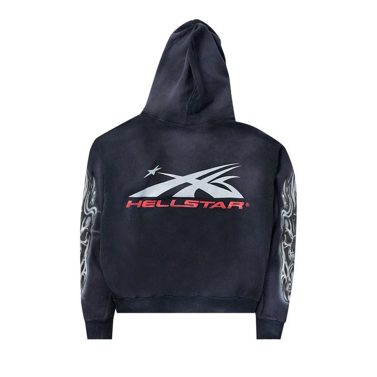 Buy Hellstar Airbrushed Skull Hoodie 
