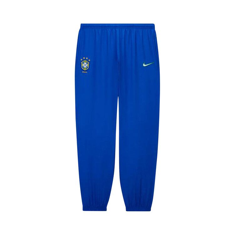 Nike Brazil 1998 Reissue Soccer Replica Track Pants Lyon Blue/White