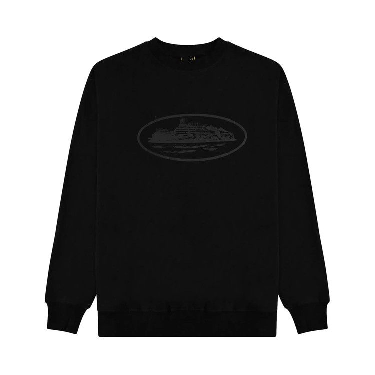 Buy Corteiz OG Alcatraz Sweatshirt 'Triple Black' - 7892