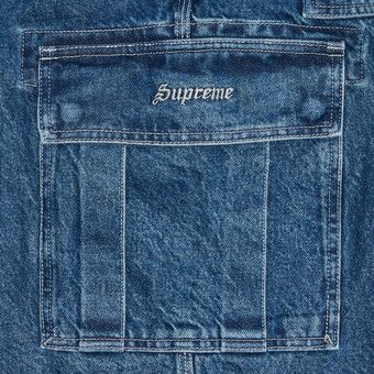パンツ Supreme FW22 Cargo Denim Overalls Supreme Cargo Denim Overalls (FW22) - $198